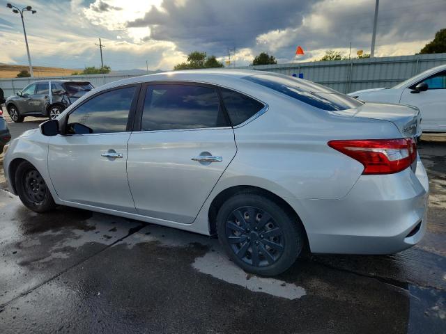 3N1AB7AP4JY252928 - 2018 NISSAN SENTRA S SILVER photo 2