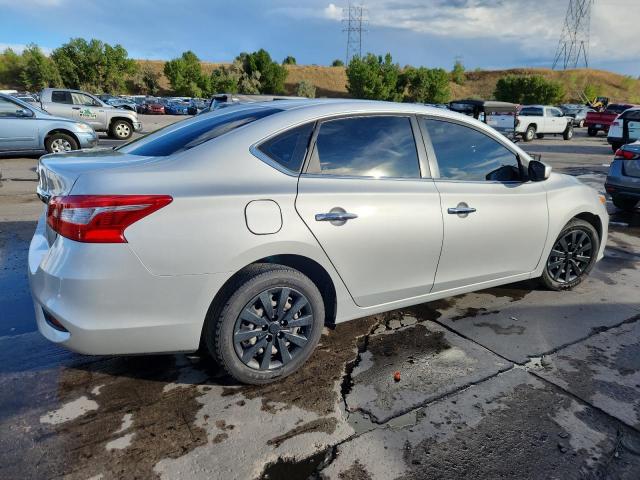 3N1AB7AP4JY252928 - 2018 NISSAN SENTRA S SILVER photo 3