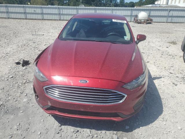3FA6P0LU1KR188198 - 2019 FORD FUSION SE 红色 照片 5