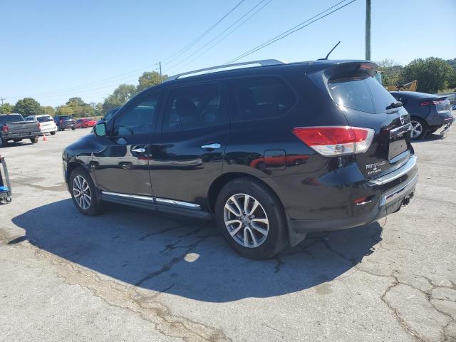 5N1AR2MN4FC707505 - 2015 NISSAN PATHFINDER S BLACK photo 2