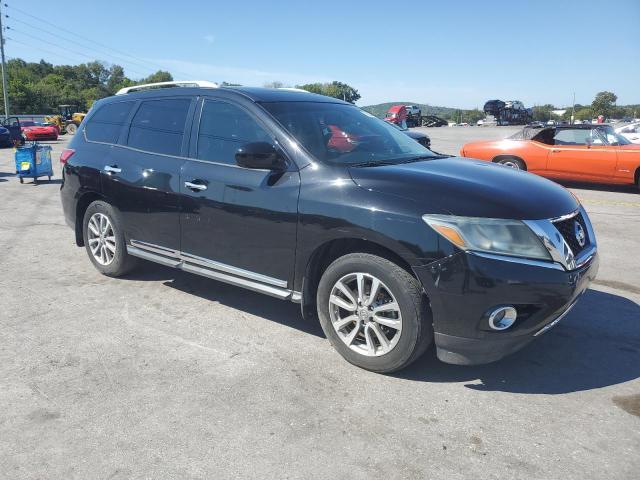 5N1AR2MN4FC707505 - 2015 NISSAN PATHFINDER S BLACK photo 4