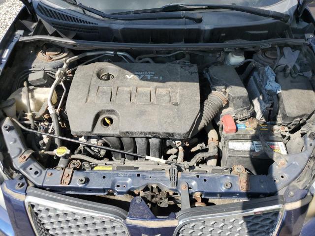 5Y2SP67899Z465209 - 2009 PONTIAC VIBE BLUE photo 11