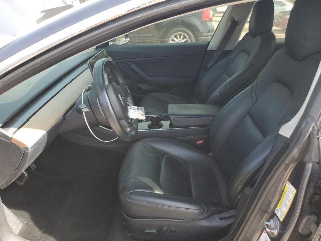 5YJ3E1EA8JF033529 - 2018 TESLA MODEL 3 CHARCOAL photo 7