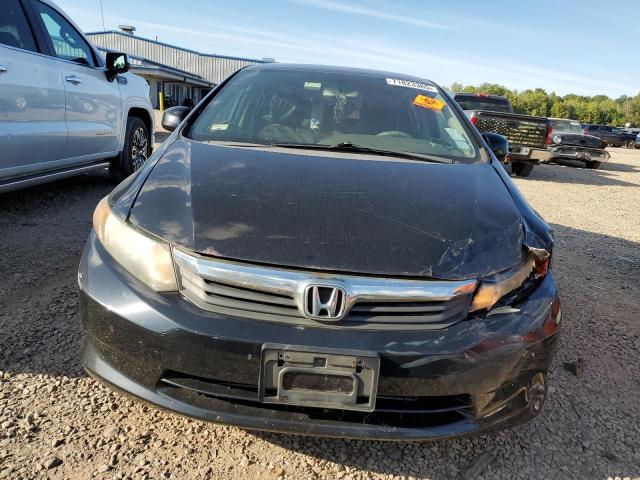19XFB2F58CE357070 - 2012 HONDA CIVIC LX BLACK photo 5
