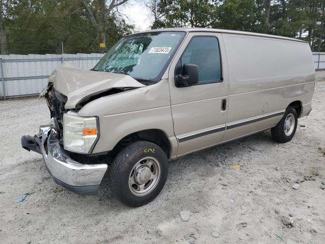 1FTNE1EL4BDA48290 - 2011 FORD ECONOLINE E150 VAN TAN photo 1