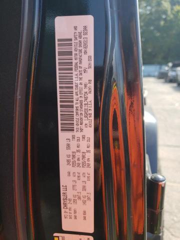 1J8GA59119L748734 - 2009 JEEP WRANGLER U SAHARA BLACK photo 12