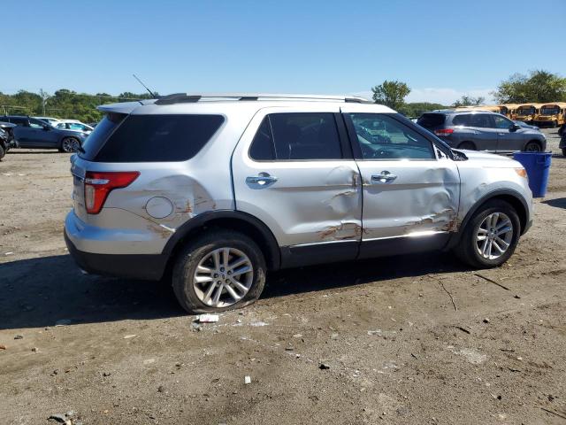 1FM5K8D83EGB99957 - 2014 FORD EXPLORER XLT SILVER photo 3