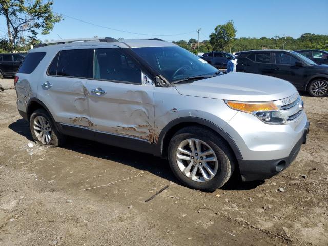 1FM5K8D83EGB99957 - 2014 FORD EXPLORER XLT SILVER photo 4