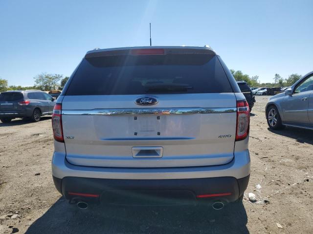 1FM5K8D83EGB99957 - 2014 FORD EXPLORER XLT SILVER photo 6