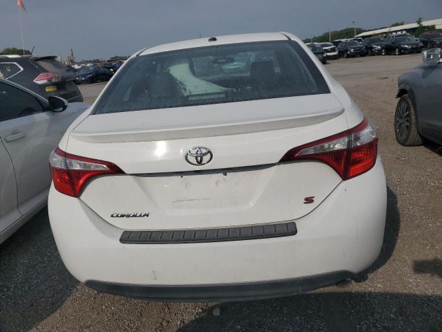 5YFBURHE7FP334672 - 2015 TOYOTA COROLLA L WHITE photo 6