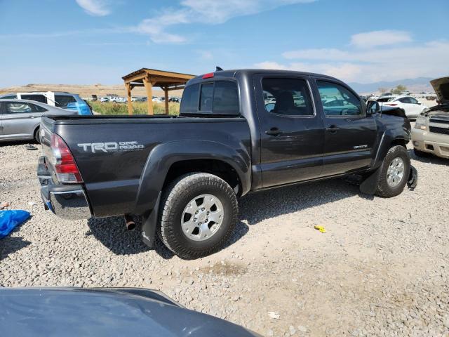 3TMLU4EN5CM083472 - 2012 TOYOTA TACOMA DOUBLE CAB ნაცრისფერი ფოტო 3