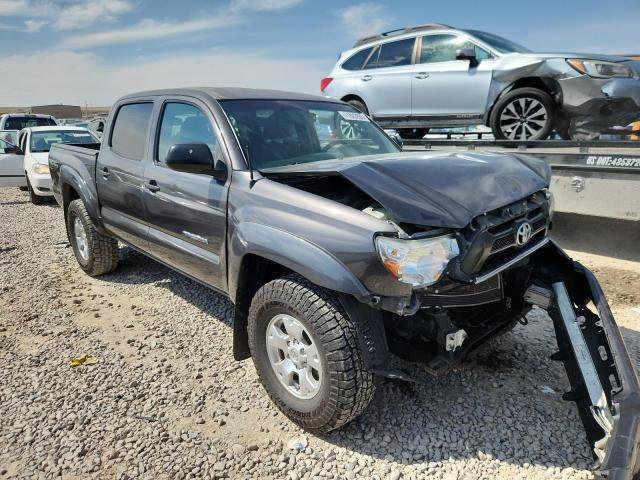 3TMLU4EN5CM083472 - 2012 TOYOTA TACOMA DOUBLE CAB ნაცრისფერი ფოტო 4