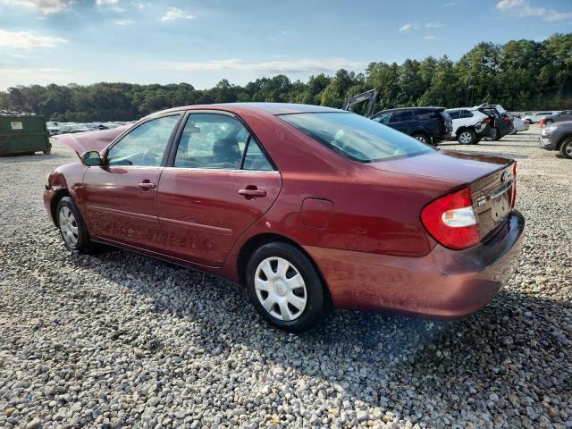 4T1BE32K64U309315 - 2004 TOYOTA CAMRY LE RED photo 2