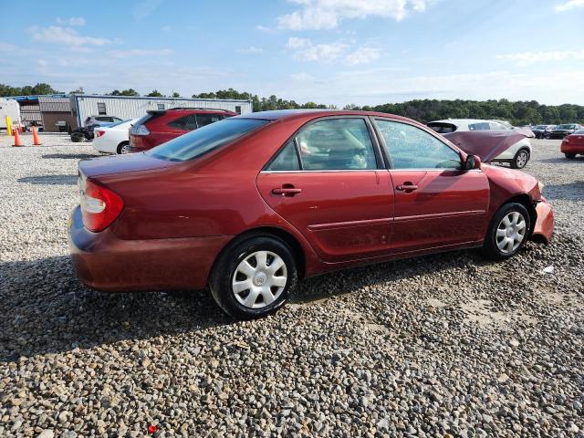 4T1BE32K64U309315 - 2004 TOYOTA CAMRY LE RED photo 3