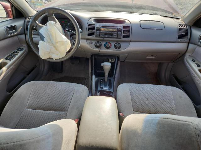 4T1BE32K64U309315 - 2004 TOYOTA CAMRY LE RED photo 8