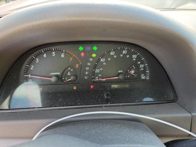 4T1BE32K64U309315 - 2004 TOYOTA CAMRY LE RED photo 9