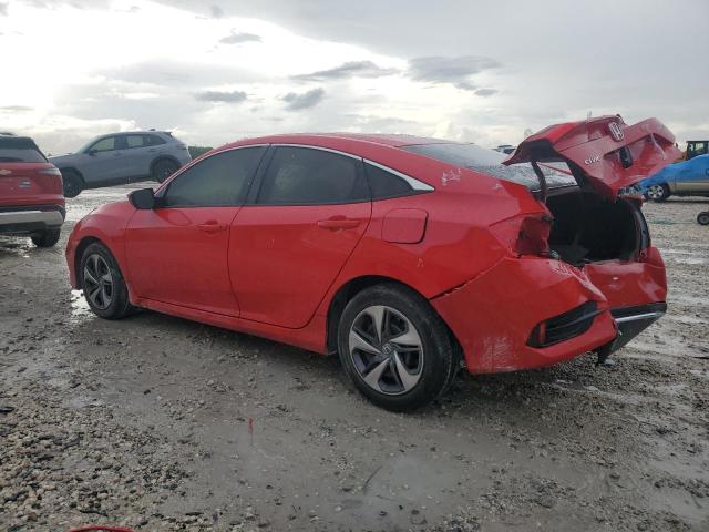 2HGFC2F64MH539054 - 2021 HONDA CIVIC LX RED photo 2