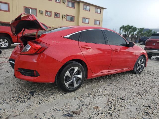 2HGFC2F64MH539054 - 2021 HONDA CIVIC LX RED photo 3