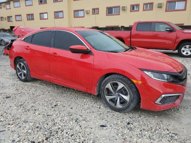 2HGFC2F64MH539054 - 2021 HONDA CIVIC LX RED photo 4