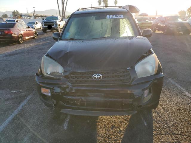 JTEGH20V030108777 - 2003 TOYOTA RAV4 BLACK photo 5