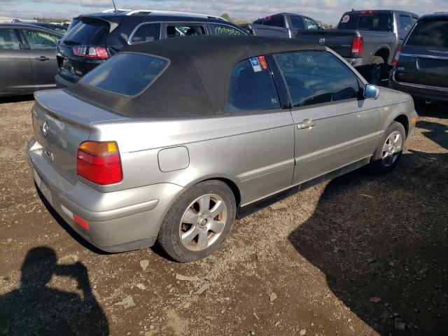 3VWDC21V11M808688 - 2001 VOLKSWAGEN CABRIO GLX 银色 照片 3