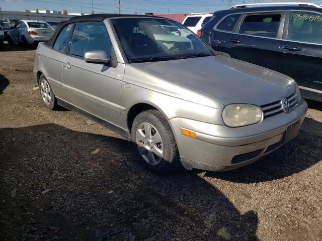 3VWDC21V11M808688 - 2001 VOLKSWAGEN CABRIO GLX 银色 照片 4