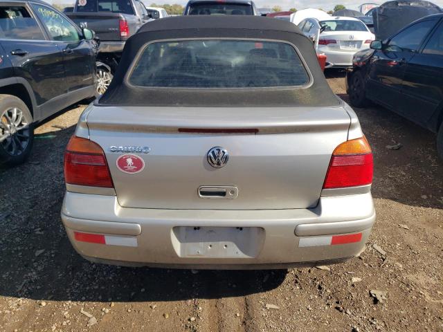 3VWDC21V11M808688 - 2001 VOLKSWAGEN CABRIO GLX 银色 照片 6