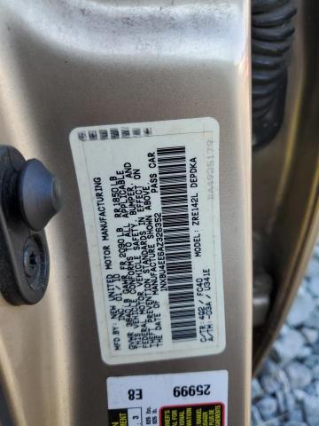 1NXBU4EE6AZ326352 - 2010 TOYOTA COROLLA BASE Qəhvəyi foto 12