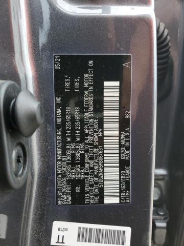 5TDGZRAH5MS067631 - 2021 TOYOTA HIGHLANDER XLE Boz foto 13