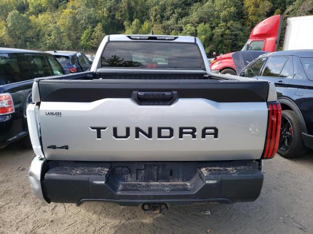 5TFLA5DB1PX067422 - 2023 TOYOTA TUNDRA CREWMAX SR SILVER photo 6