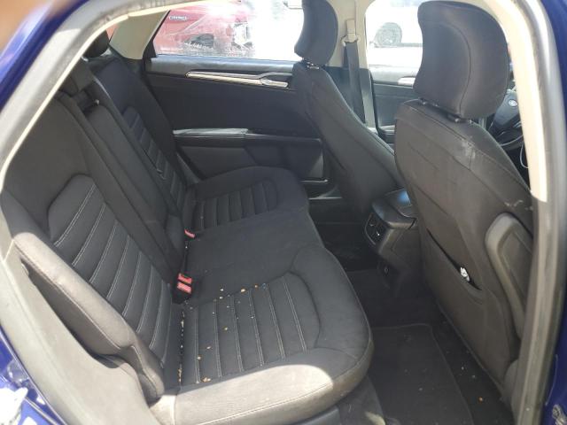 1FA6P0H78F5117219 - 2015 FORD FUSION SE BLUE photo 10