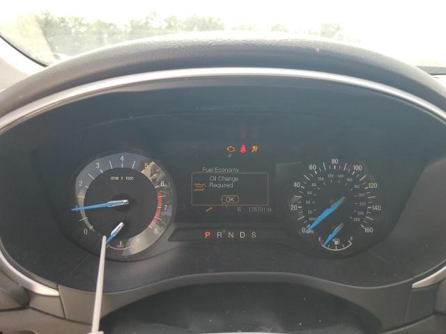 1FA6P0H78F5117219 - 2015 FORD FUSION SE BLUE photo 9