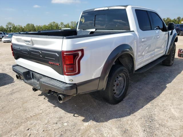 1FTFW1RG6HFB36043 - 2017 FORD F150 RAPTOR WHITE photo 3