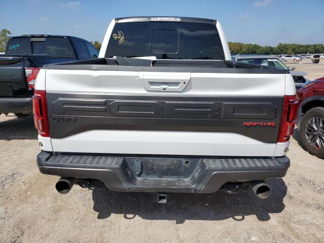 1FTFW1RG6HFB36043 - 2017 FORD F150 RAPTOR WHITE photo 6