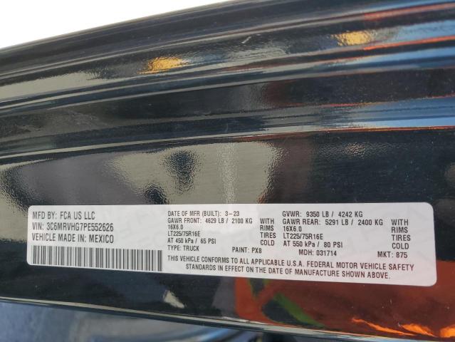 3C6MRVHG7PE552626 - 2023 RAM PROMASTER 3500 HIGH Qara foto 13