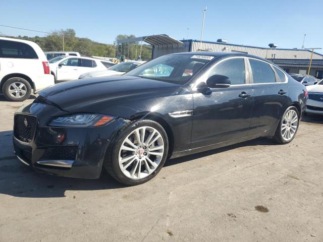 SAJBK4BV5HCY31153 - 2017 JAGUAR XF PRESTIGE BLACK photo 1