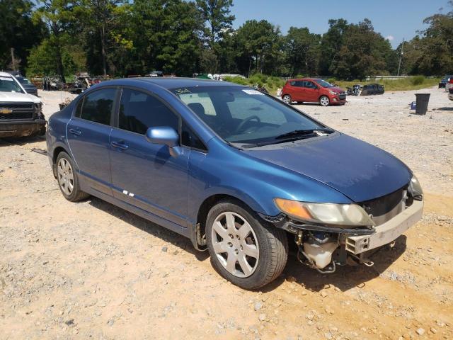 1HGFA16528L062057 - 2008 HONDA CIVIC LX 蓝色 照片 4