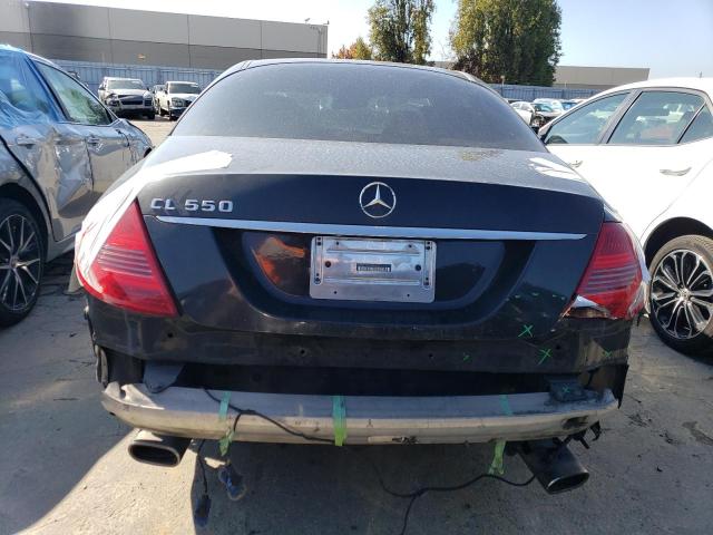 WDDEJ71X17A002471 - 2007 MERCEDES-BENZ CL 550 BLACK photo 6