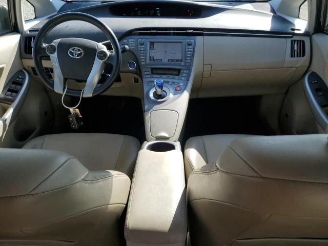 JTDKN3DU8C5481342 - 2012 TOYOTA PRIUS BLACK photo 8