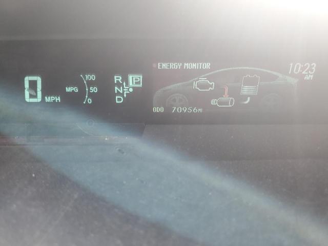 JTDKN3DU8C5481342 - 2012 TOYOTA PRIUS BLACK photo 9