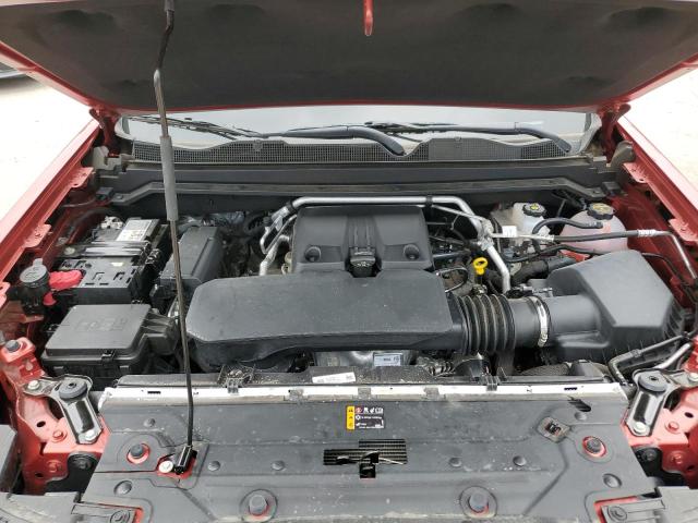 1GCPSCEK0S1148148 - 2025 CHEVROLET COLORADO LT MAROON photo 11