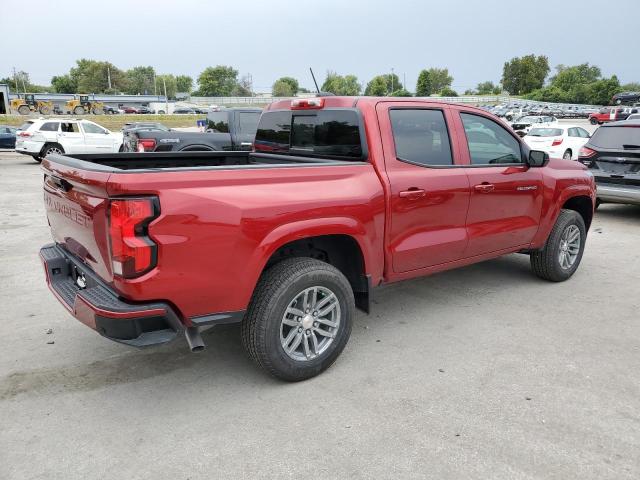 1GCPSCEK0S1148148 - 2025 CHEVROLET COLORADO LT MAROON photo 3
