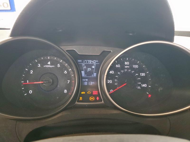 KMHTC6AD2CU054207 - 2012 HYUNDAI VELOSTER Կարմիր լուսանկար 9