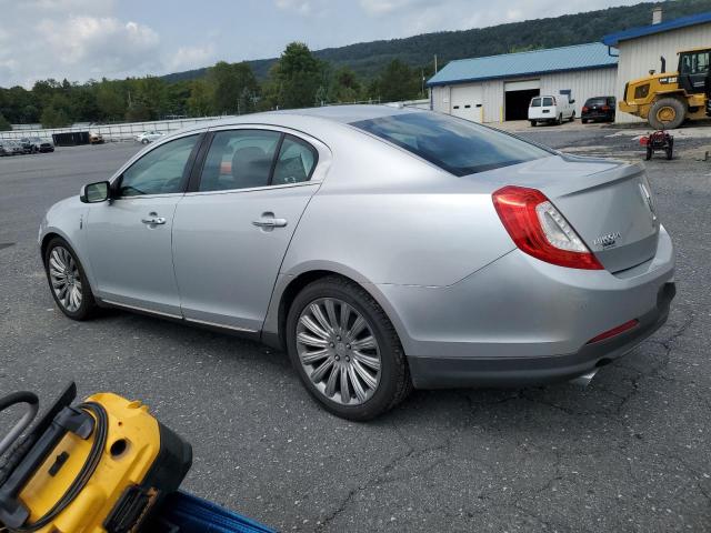 1LNHL9EK4DG612073 - 2013 LINCOLN MKS SILVER photo 2