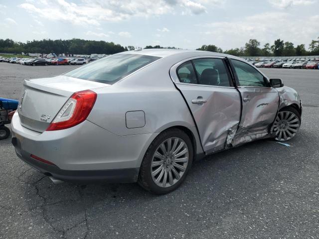 1LNHL9EK4DG612073 - 2013 LINCOLN MKS SILVER photo 3