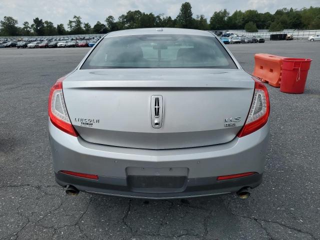 1LNHL9EK4DG612073 - 2013 LINCOLN MKS SILVER photo 6