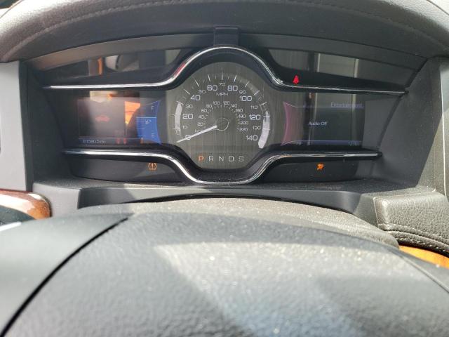 1LNHL9EK4DG612073 - 2013 LINCOLN MKS SILVER photo 9