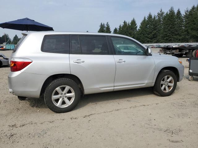 JTEES41A882045536 - 2008 TOYOTA HIGHLANDER SILVER photo 3