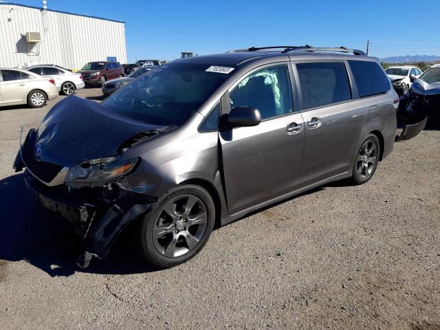 5TDXK3DC2FS606503 - 2015 TOYOTA SIENNA SPORT CHARCOAL photo 1