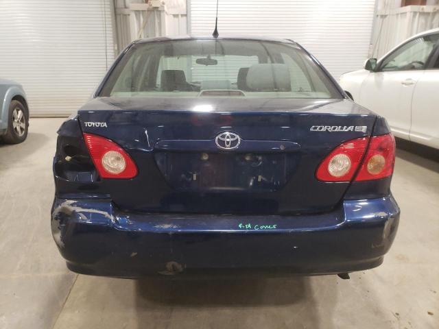 1NXBR30E96Z659977 - 2006 TOYOTA COROLLA CE BLUE photo 6